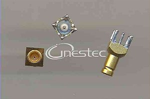 CONECTOR SMB 50R MACHO PARA PCI  RETO GOLD KLC 4001