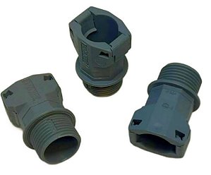 CONEXAO RAPIDA RETA SEM CONTRA PORCA M20X1,5 / NW12+13 CINZA