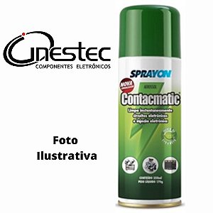 CONTACMATIC - LIMPA CONTATO - 200ml / 130g