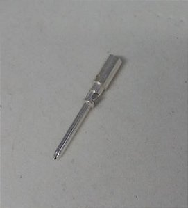 CONTATO MACHO CRIMP, S-D, 10A, 0,75mm  PRATA
