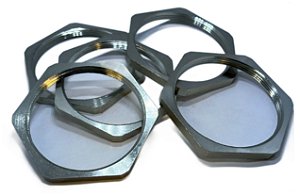 CONTRA PORCA LATAO NIQ  M63 X 1,5  mm KIT COM 5PÇS