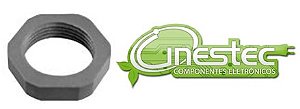 CONTRA PORCA PA6 - M50 - CINZA PARA PRENSA CABO E TERMINACAO