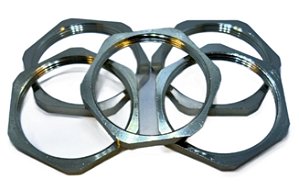 CONTRAPORCA LATAO NIQ  M50 X 1,5  (mm) KIT 5PÇS