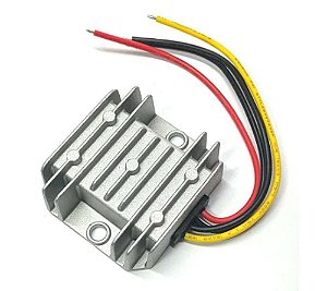 CONVERSOR DE TENSÃO STEP DOWN 24V -> 12V - 60W BLINDADO IP68