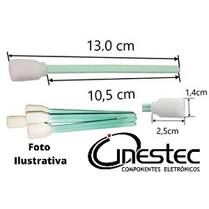 COTONETES PARA LIMPEZA DE PLOTERS - KIT 05 PECAS
