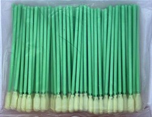 COTONETES PARA LIMPEZA DE PLOTERS 100 x 6mm KIT 100PÇS