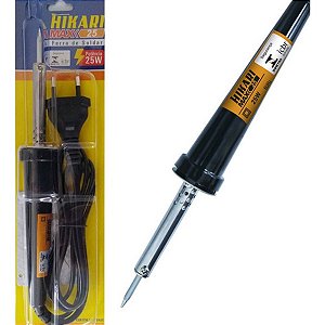 FERRO DE SOLDA HIKARI MAX25 (25W) - 127V