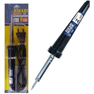 FERRO DE SOLDA HIKARI MAX40 (40W) - 127V