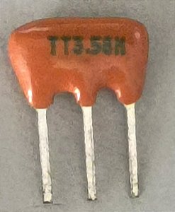 FILTRO RESSONADOR CERAMICO 3T 3,580MHZ