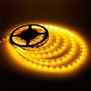 FITA DE LED / STRIP LED 5050 AMBAR (AMARELO) IP65 (60 LEDs / m)