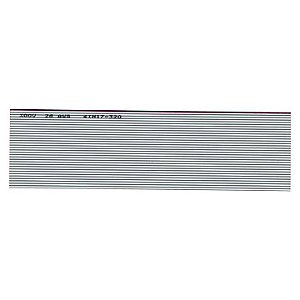 FLAT CABLE 26 VIAS 28AWG CINZA - POR METRO