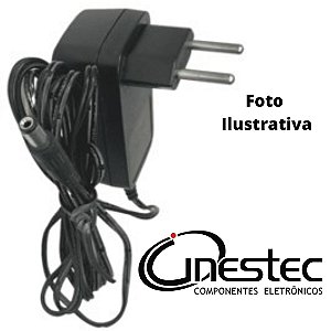 FONTE 12V x 1,5A P4 C CHAVEADA PAREDE