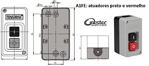 INTERRUPTOR  TECLA MG MONOFASICO 30A 250VCA 2CV CS 102MP