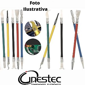 JOGO / KIT 5 ESPATULAS PARA REMOÇÃO DE CHIP - MB-1407