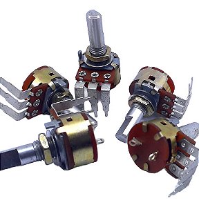 Kit De 5 Potenciômetros Rotativos 50kb L20/ci