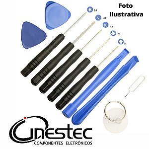 KIT DE FERRAMENTAS PARA CELULARES COM 11 PECAS - XC-KC1