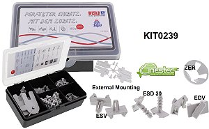 KIT MONTAGEM WISKA - KA / COMBI PARA CAIXA JUNCAO