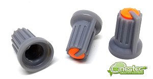KNOB ROTATIVO  KA-481  LARANJA/CINZA