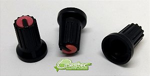KNOB ROTATIVO  KA-481  ROSA/PRETO