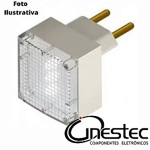 LANTERNA DE LUZ DE EMERGENCIA PORTATIL - BIVOLT