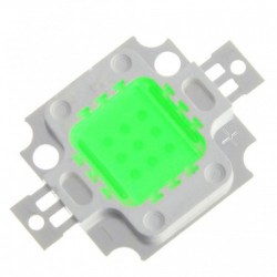 LED 10W VERDE SEM DISSIPADOR