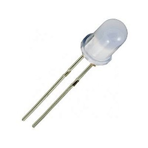 LED DIFUSO BRANCO 5mm