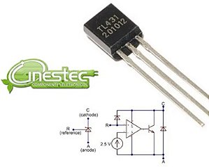 LM431 - 3 PINOS = TL431 = KA431 = UA431 = AN1431 = HA17431