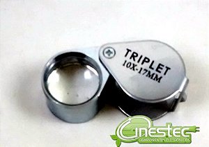 LUPA DE BOLSO  10X  17MM - SLD-110