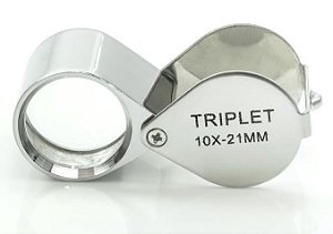 LUPA DE BOLSO  10X  21MM - SLD-111