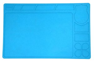 MANTA ANTIESTATICA SILICONE AZUL 330x210x3MM