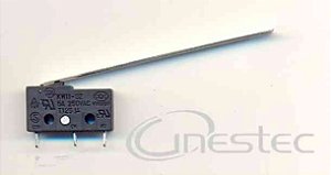 MICROSWITCH MINI 5A HASTE LONGA 56MM KW11 3Z 5