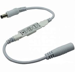 MINI CONTROLE PARA  FITA DE LED - DIMMER E STROBO - 12V  MAX. 6A