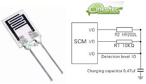 MINI SENSOR DE HUMIDADE HR202L
