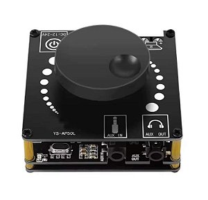 MODULO AMPLIFICADOR DIGITAL HIFI 50W C/ BLUETOOTH PARA MONTAR