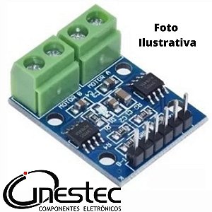 MODULO DRIVER DUPLO DE MOTOR DC L9110S PONTE H HG7881