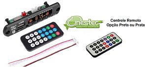 MODULO LEITOR DE USB MP3 - FM - BLUETOOTH - CONTROLE REMOTO
