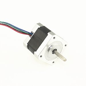 MOTOR DE PASSO NEMA 17  STEPPER MOTOR SL42STH40-1204A COM CONECTOR