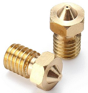 NOZZLE  NARIZ PARA EXTRUSORA DE IMPRESSORA 3D MK8  1,75mm / 0,2mm