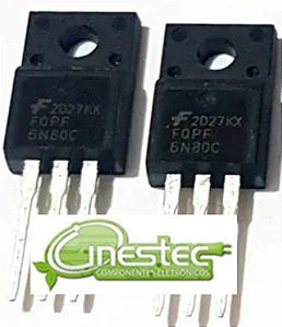 P6N80 - TO-220  ISOLADO