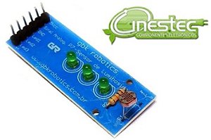 P7 SHIELD MODULO SENSOR DE LUZ COM LDR E LED INTEGRADOR