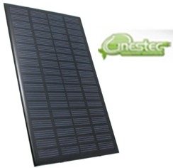 PAINEL SOLAR  CELULA FOTOVOLTAICA 2,5W 194 X 120MM