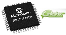 PIC18F4550-I/P - QFP44 (SMD)