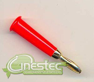PINO BANANA 4MM VERMELHO GOLD
