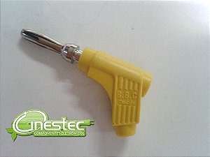 PINO BANANA DERIVACAO 4mm MODELO D112  AMARELO