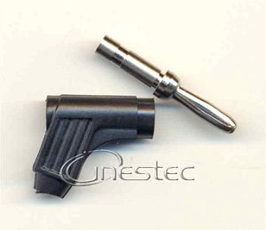 PINO BANANA DERIVACAO 4mm MODELO PB112D - PRETO