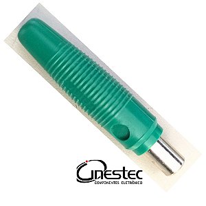 PINO BANANA EXTENSAO 4mm MODELO J121  VERDE