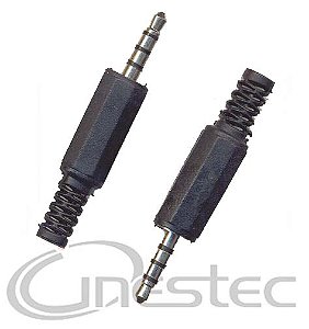 PLUG P2 4C  3,5MM  4 CONTATOS