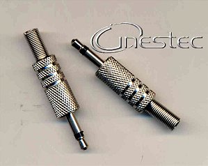 PLUG P2M METALICO ESTRIADO