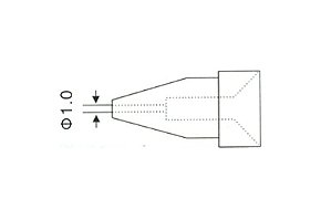 PONTA / BICO / BOCAL 21K105 1mm PARA ESTACOES HK-915 / HK-552 - N5 - 1