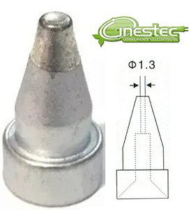 PONTA / BICO / BOCAL 21K107 1,3mm - N5-3 PARA ESTACOES HK-915 / HK-552
